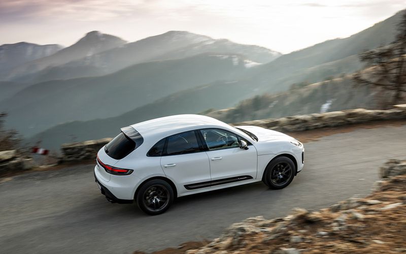 Porsche Macan Being Driven