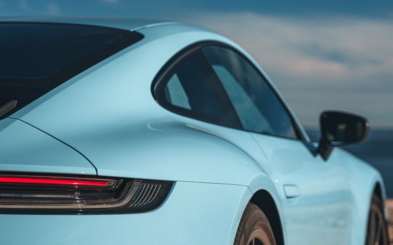 911 Coupe Carrera from the rear